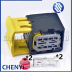 2 Pin female 6.3mm series Automotive waterproof connector wire harness Plug 1-1564542-1 2-1564542-1 3-1564542-1 4-1564542-1