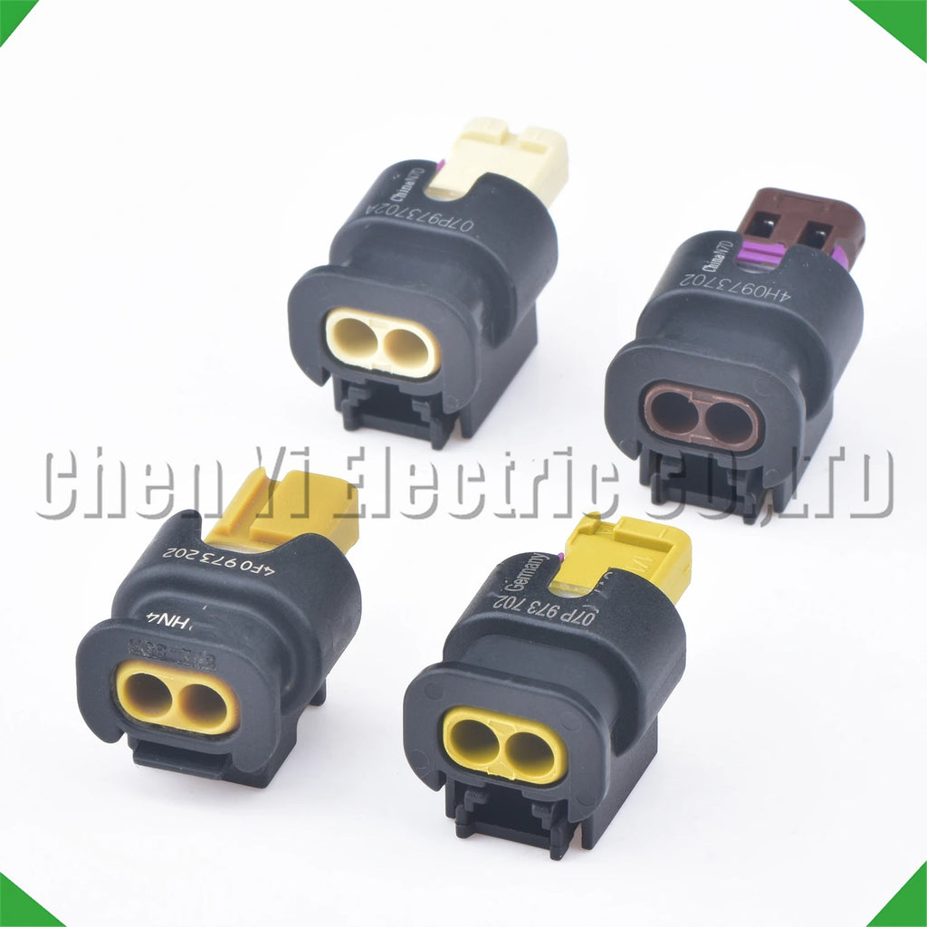 2-Pin Connector waterproof connector Injector solenoid valve camshaft 4H0973702 Vw