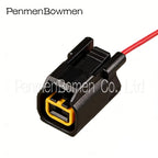 1 Set 1 Pin Auto High Current Electrical Cable Connector Female Male Wire Harness Plug7222-2418-30 QLW-A-1F QLW-A-1M