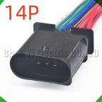 14-Pin Auto Connector Connector Automotive Connectors Headlamp harness 2294950-1 Benz