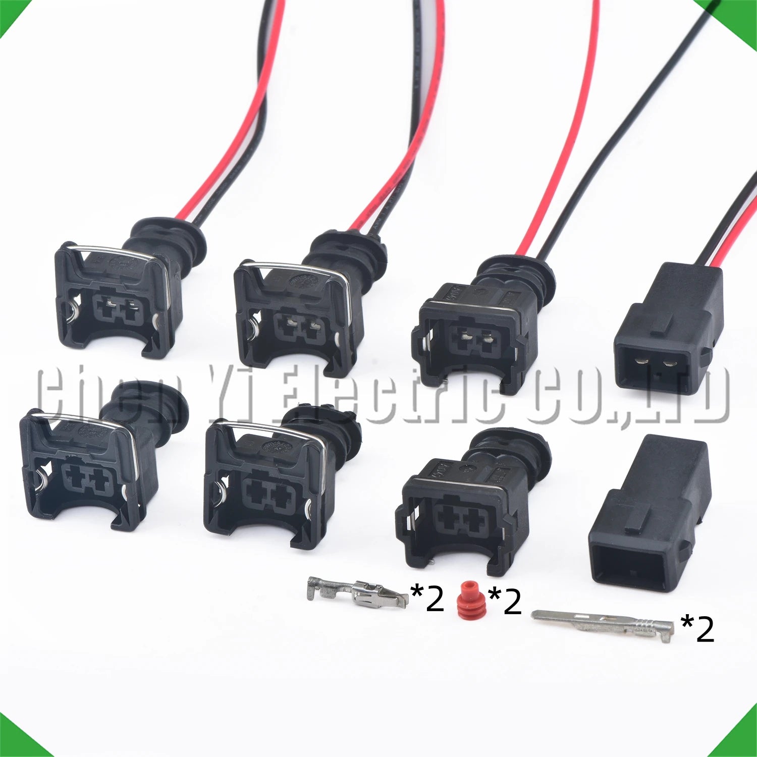 2-pin auto connector connector connector voltage ignition spray nozzle ignition