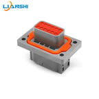 1-2303064-1 Automotive flange type waterproof plug DTM04-12PA-L012 with flange fixed connector with terminal DTM06-12SA