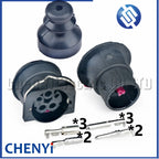 5 Pin Automotive waterproof connector Headlight Wire harness plug 8D0971966 With pins For J6 J6P J6L