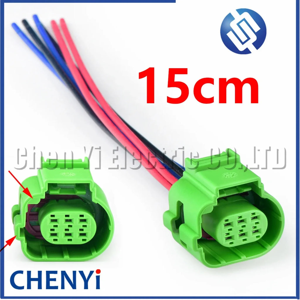6 Pin Auto connector Car steering gear throttle taillight plug 4H0973713 4H0973713B 4H0973713C 4H0973713D 4H0973713E