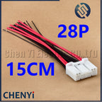 28 Pin Automobile Connector Car CD player host Radio navigation Power plug 90980-12908 with Pin For Toyota Corolla Sienna Camry