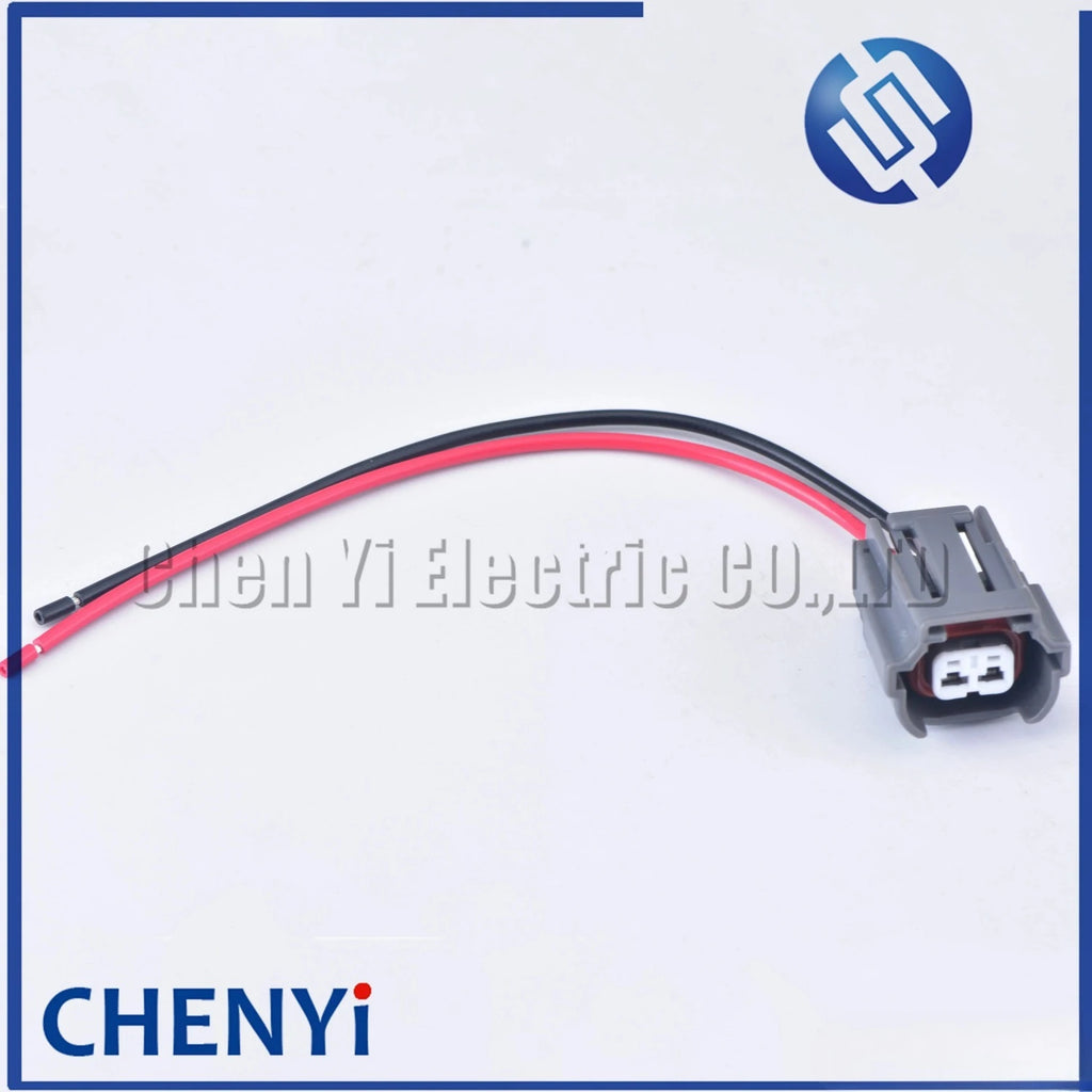 2 Pin Automotive Fuel Injector Connector Plug Wire Harness 06A973722 For 6195-0043 06A 973 722