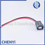 2 Pin Automotive Fuel Injector Connector Plug Wire Harness 06A973722 For 6195-0043 06A 973 722