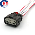 12 Pin Automotive waterproof Female connector Wiring Harness Car headlight plug 160111-6001 For Chevrolet GM