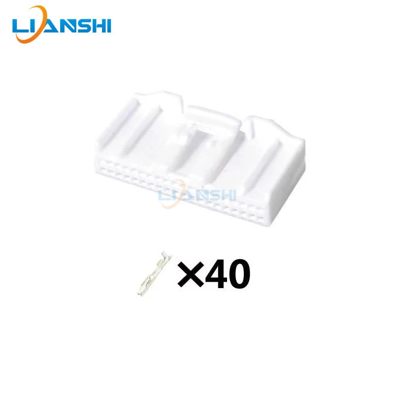 6098-5585/1318389-1/1376113-2 is suitable for Toyota instrument automotive wiring harness plugs with 40 holes