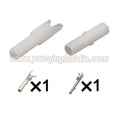 1 Pin Connectors Unsealed 2.1mm Male Female Connector Automotive Ecu Housing Cable Plug Wire Harness 1-480351-0 1-480349-0
