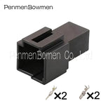 1 Set 4 Pin Car Composite Seat Heater Blower Electrical Connectors Female Male Wire Harness Plug 4H0972704 1-1418507-2 For F18