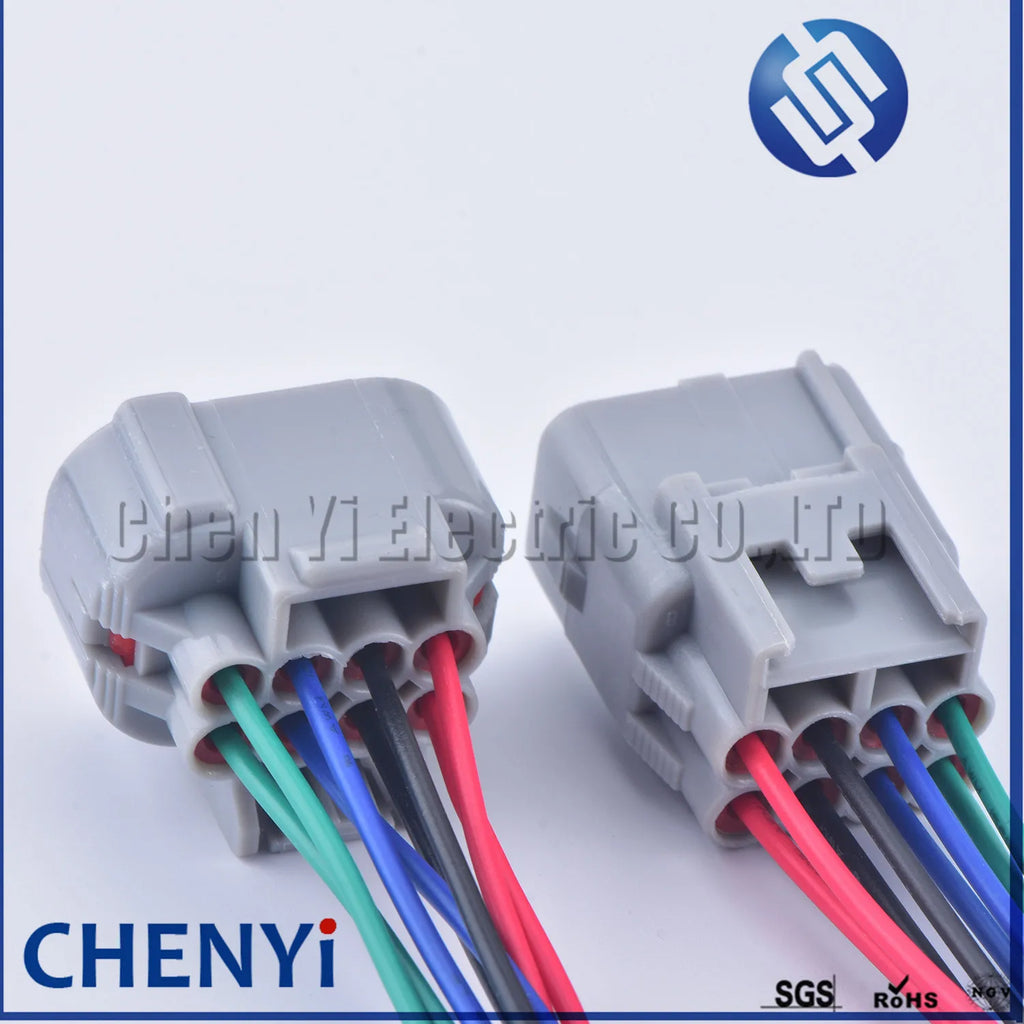 8 Pin Auto Connector Reversing Radar Assembly Plug PDC Socket pigtail 90980-10897 90980-10896 For Honda XRV CRV Toyota Supra MK4