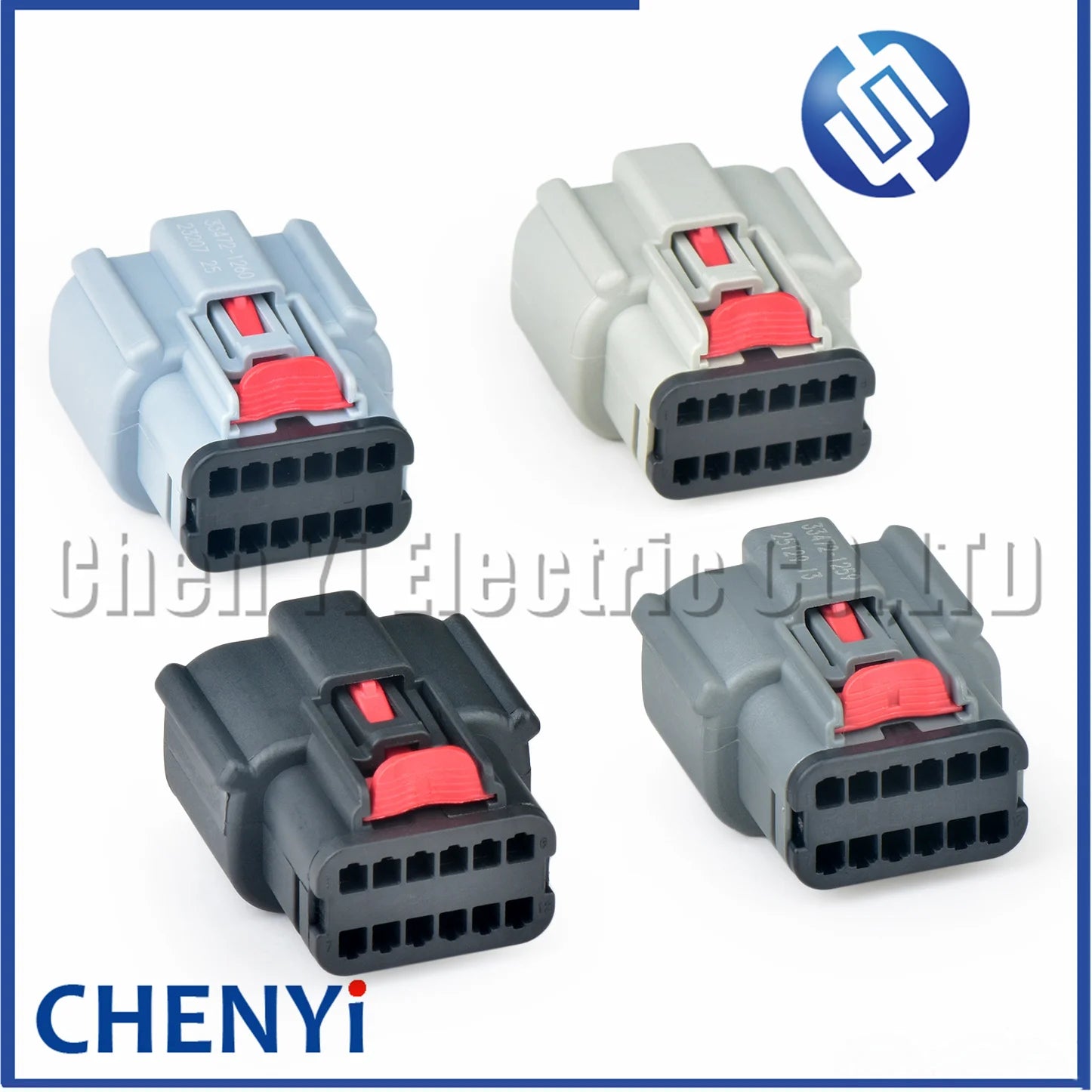 12 Pin Auto waterproof connector car headlight wire harness connector 33472-1260 33472-1259 33472-1206 33472-1207 For GM Ford
