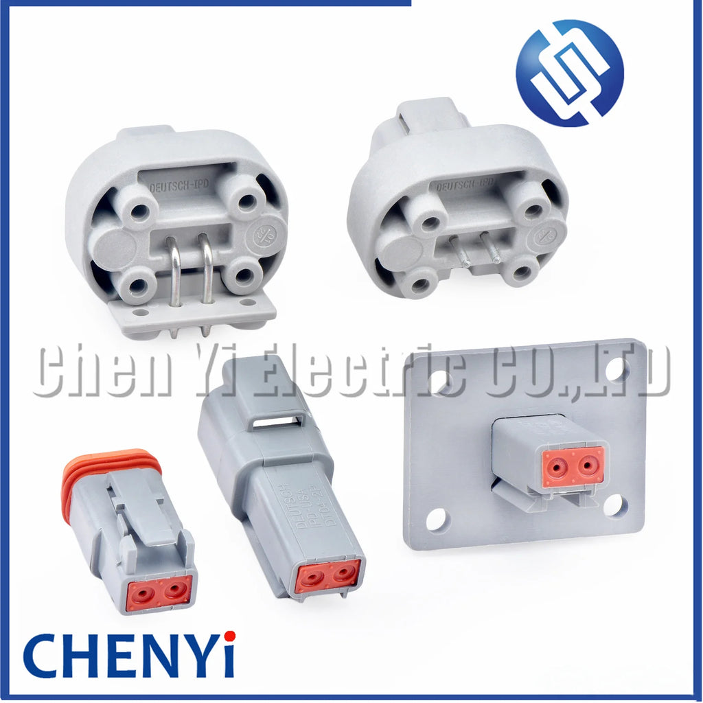 2 Pin Automotive Waterproof Connector Wire harness plug DT06-2S DT04-2P DT04-2P-L012 DT15-2P DT13-2P For Deutsch DT series