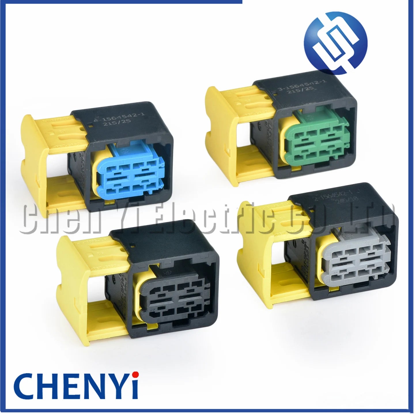 2 Pin female 6.3mm series Automotive waterproof connector wire harness Plug 1-1564542-1 2-1564542-1 3-1564542-1 4-1564542-1