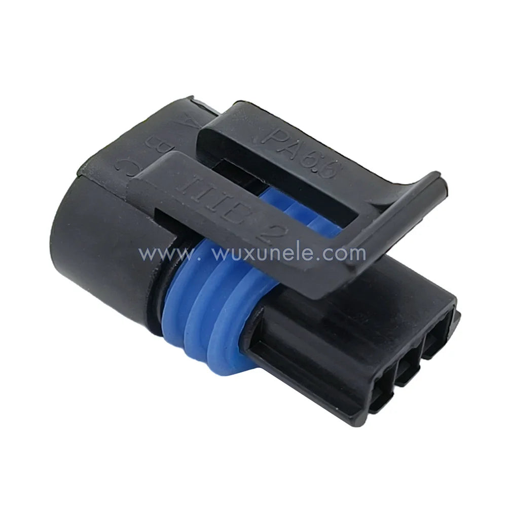 50 Sets 12162185 12162182 Sealed Female Wire Connector 3 Pin for Automotive Temperature Sensor Plug