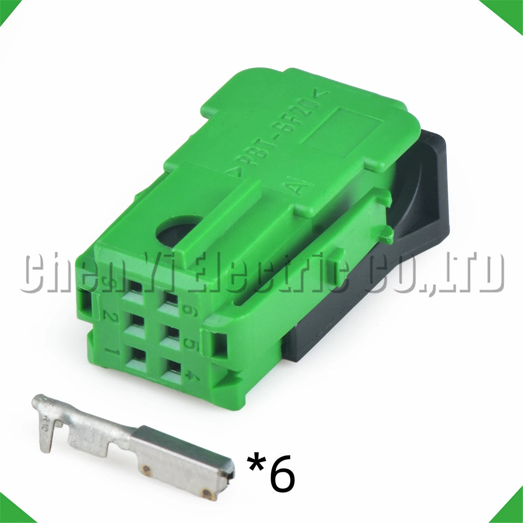 6-Pin Auto Connector Connector Rearview reverse mirror harness 953382-1 953382-2 953382