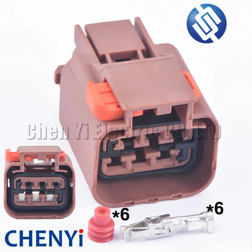 6 Pin female auto waterproof connector plug Oil Pump Plug 936159-1 for Rover Chevrolet Buick