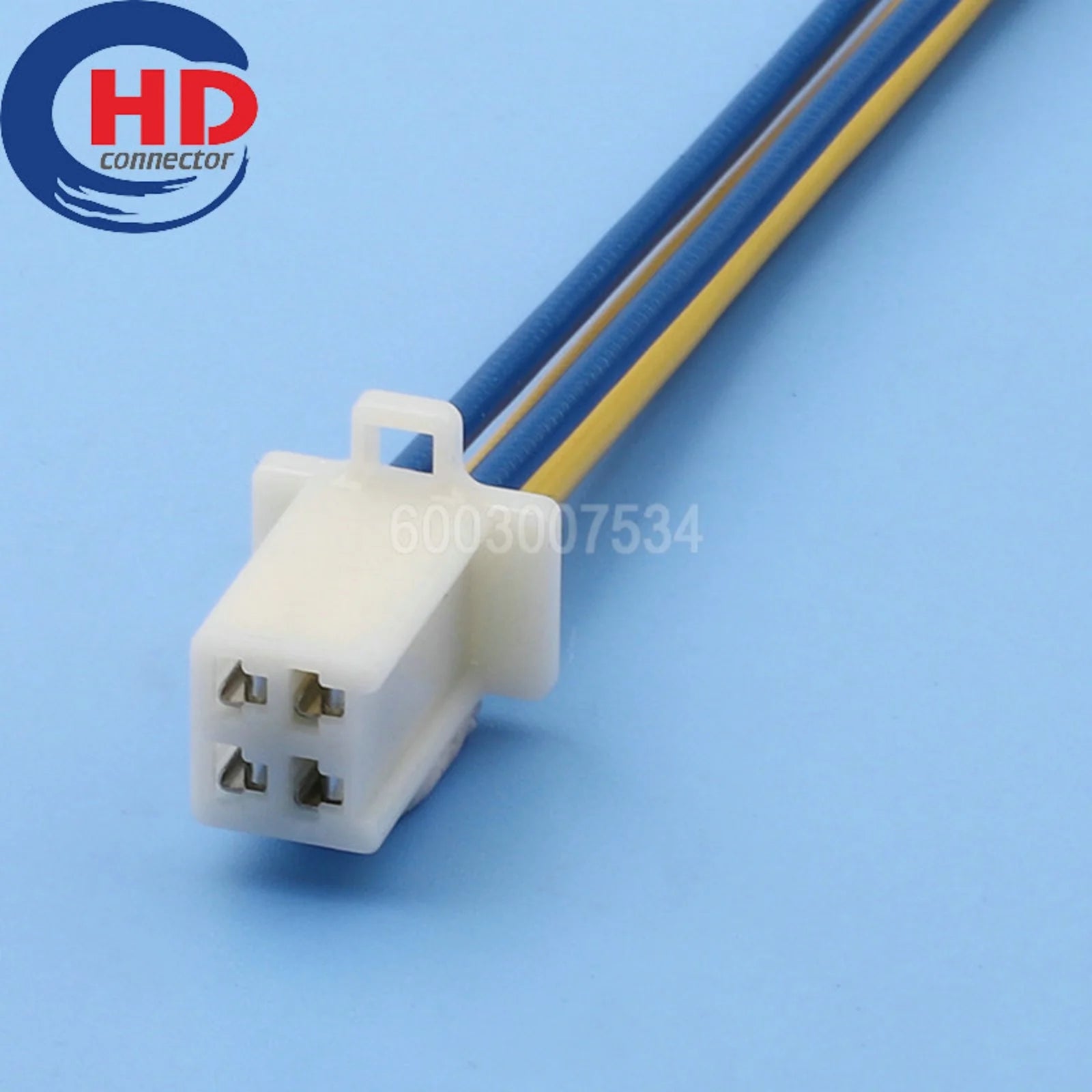4 Pin Connector Unsealed 2.8mm Series Female Connectors Cable Plug Motorcycle Electrical Harnesses Wiring Harness Housing