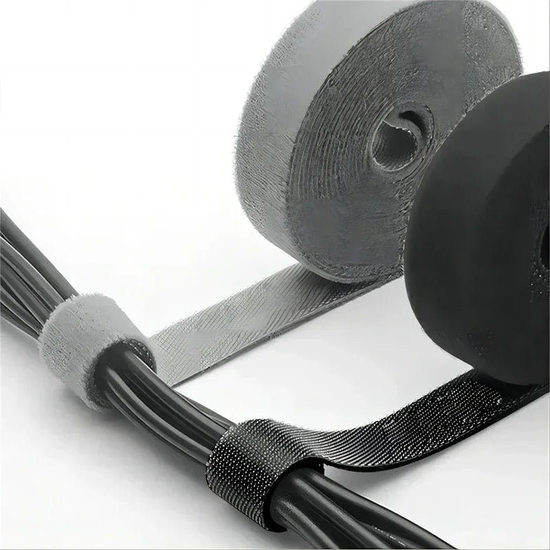 5/1M Cable Organizer Cable Management Wire Winder Tape Earphone Mouse Cord Management Ties Protector Amagi