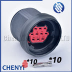 10 Pin male or female Automobile waterproof connector JH6J6P Transmission Gear switch wiring plug 282480-1 282479-1 For Truck