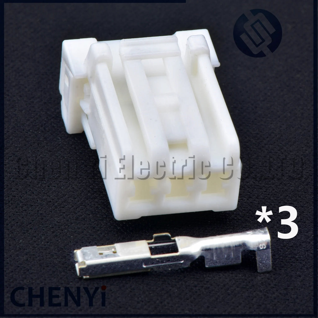 3 Pin female Automotive connector Seat fan Motor plug 6098-4071 6098-5049 With pins For Honda Accord CRV