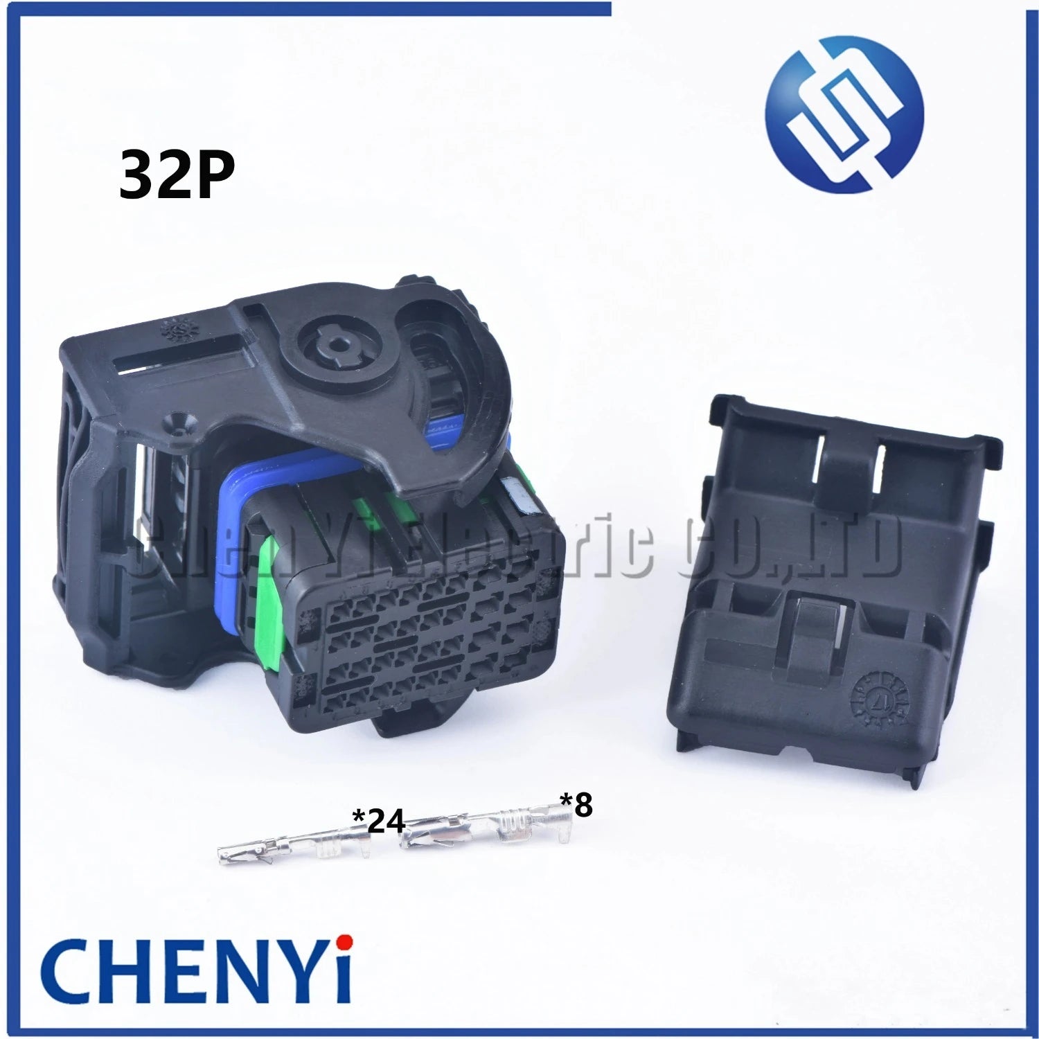 Black 32 Pin way Receptacle ECU Wire Automotive Female Connector Housings Receptacle 64319-3211 64319-1201 64319-1211
