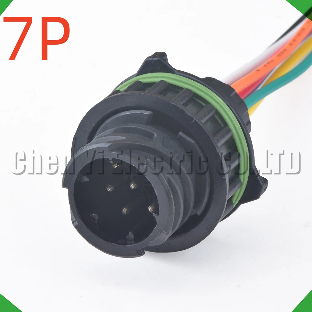 7-Pin Wire Harness Automobile Waterproof Truck Light Oxygen tail light sensor