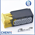 18 Pin 1.8 ECU Female Auto Electric Housing Plug Wiring Cable Waterproof heavy-duty Connector Plug 2-1563759-1