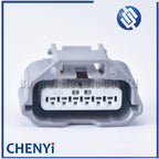Gray 1 Sets 6 Pin 0.6mm female Waterproof Automotive Connector Sensor Plug For Honda Nissan Toyota 7287-3839-40