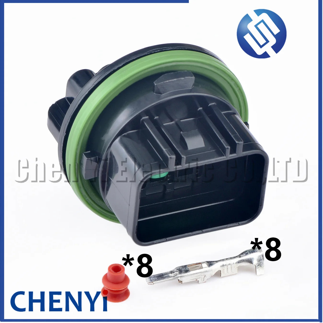 8 Pin Automotive headlight plug auto waterproof connector socket HP066-08021 For Hyundai Kia K2 K3 K5 Sonata MISTRA