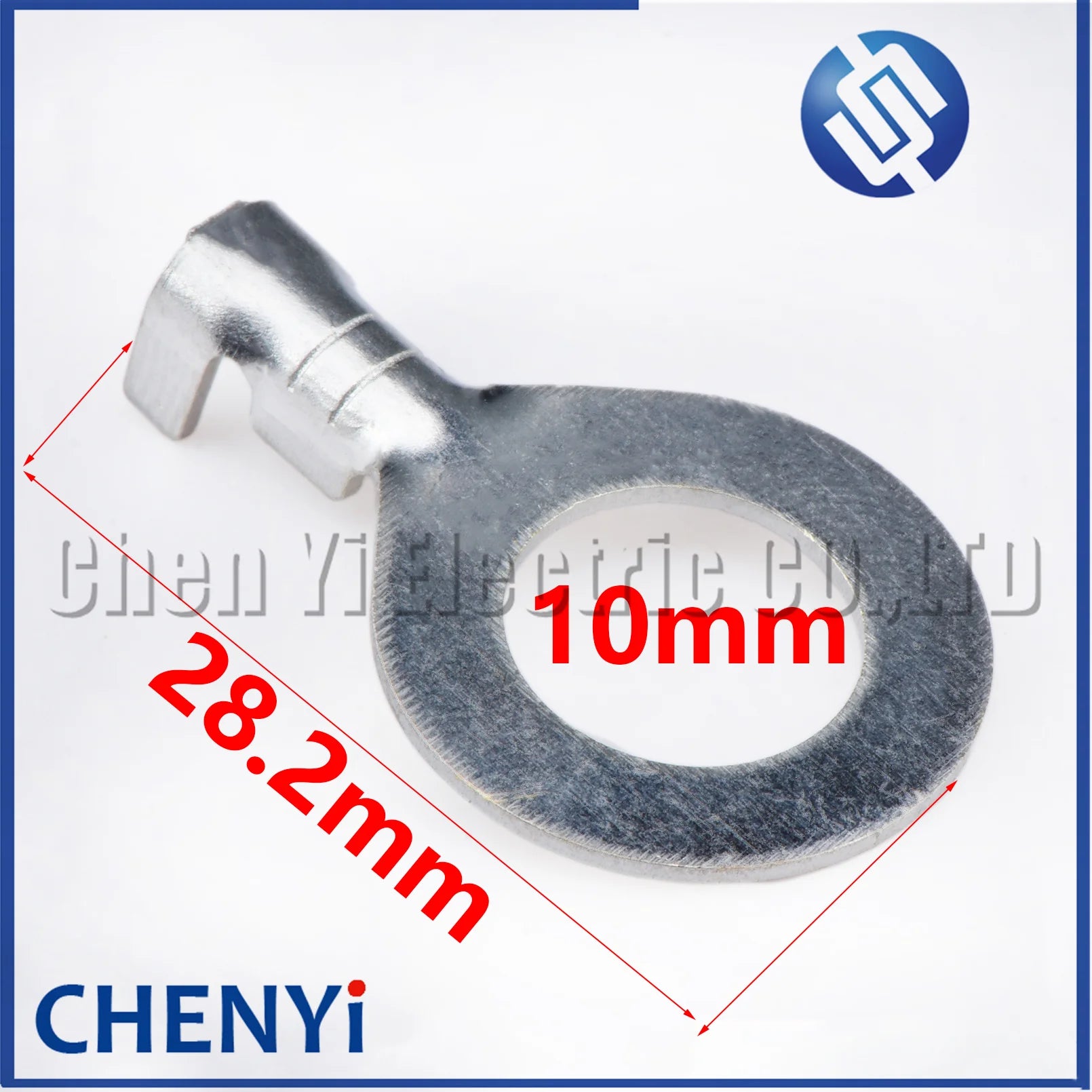 50 Pcs M3/M4/M5/M6/M8/M10/M12 Ring Lugs Eyes Brass tin plating Crimp Terminals Cable Lug Cold Pressure O Type Wiring Nose Pin