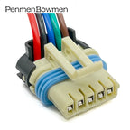 1 Set 5 Pin Auto Exhaust Gas Recirculation EGR Valve Plug Waterproof Connector Wiring Harness Socket for Buick Chevrolet