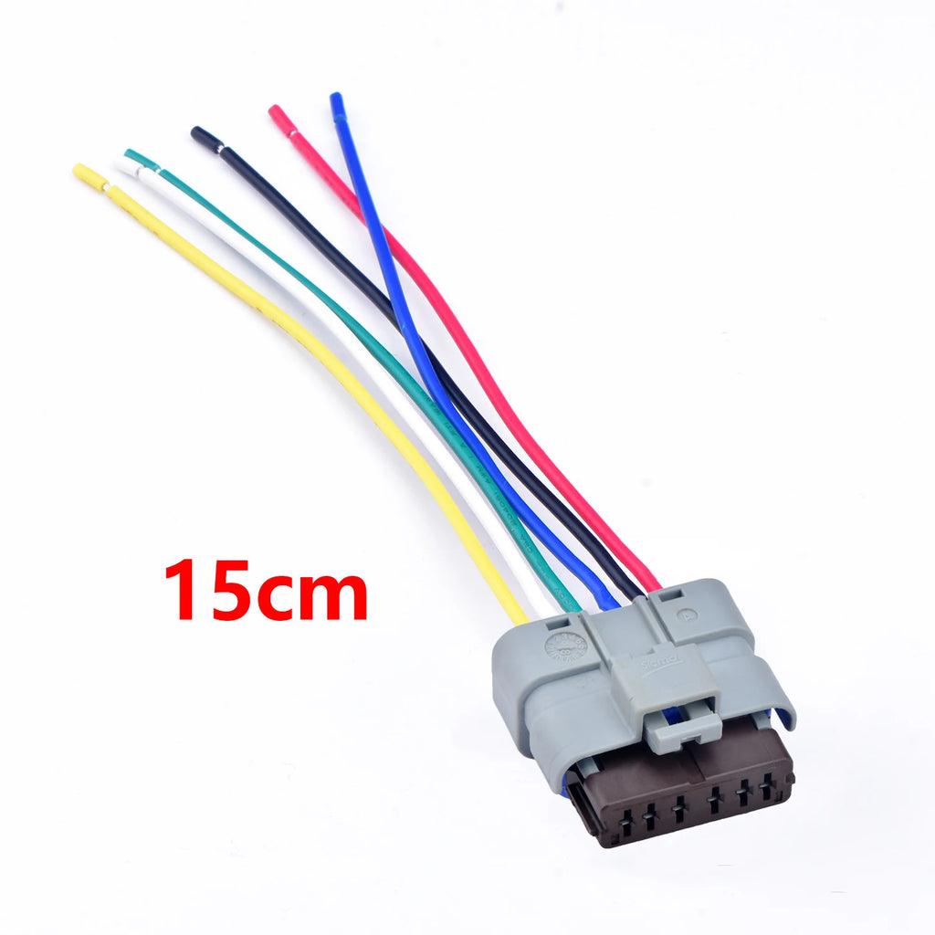 6 Pin Auto waterproof connector ignition coil Wire harness plug 211PC062S1149 10865112 For Peugeot 407 EW10A Citroen Renault