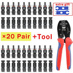 400/200/100/40/20/10 Pcs Photovoltaic Solar Connector 1000V30A Wholesale Panel Connectors Kit for PV/MC Cable 2.5/4/6mm²