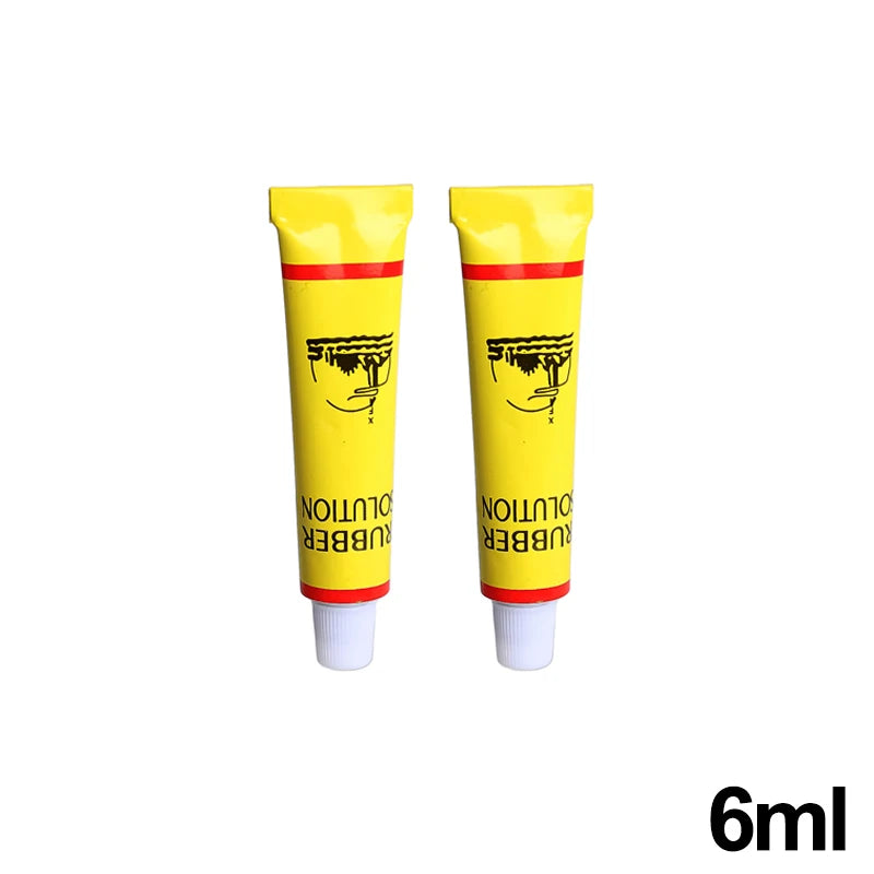 Tire Tyre Repairing Glue Universal Car Motorcycle Bike Wheel Repairing Inner Tube Puncture Rubber Glue Tool Auto Accessory