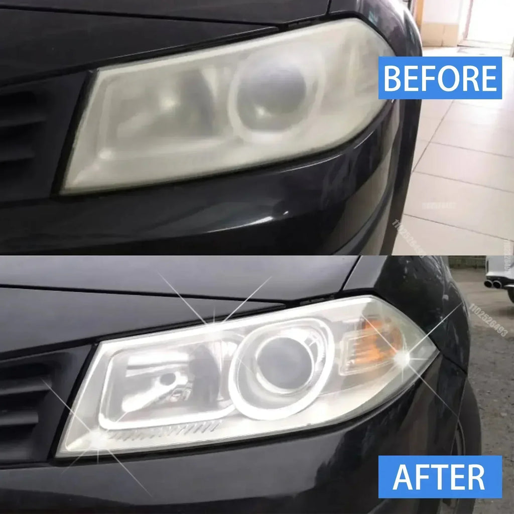 Motorcycle Car Headlight Restoration Polishing Kits Headlamp Scratch Remover Repair Cleaning Paste Oxidation Polish Liquid Tools