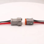 8-PIN Waterproof Electrical 1.6mm Male Female Connector For Car Motor With Wires DT04-08PA-C017 DT06-08SA-C017