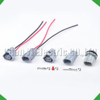 2-Pin Auto Connector Connector connector Light T10T15 Halogen Socket Holder harness