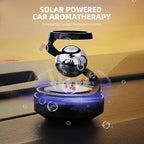 Solar-Powered Rotating Car Aromatherapy Diffuser Innovative Scent Dispenser with Long-Lasting Fragrances Enhances Dashboard