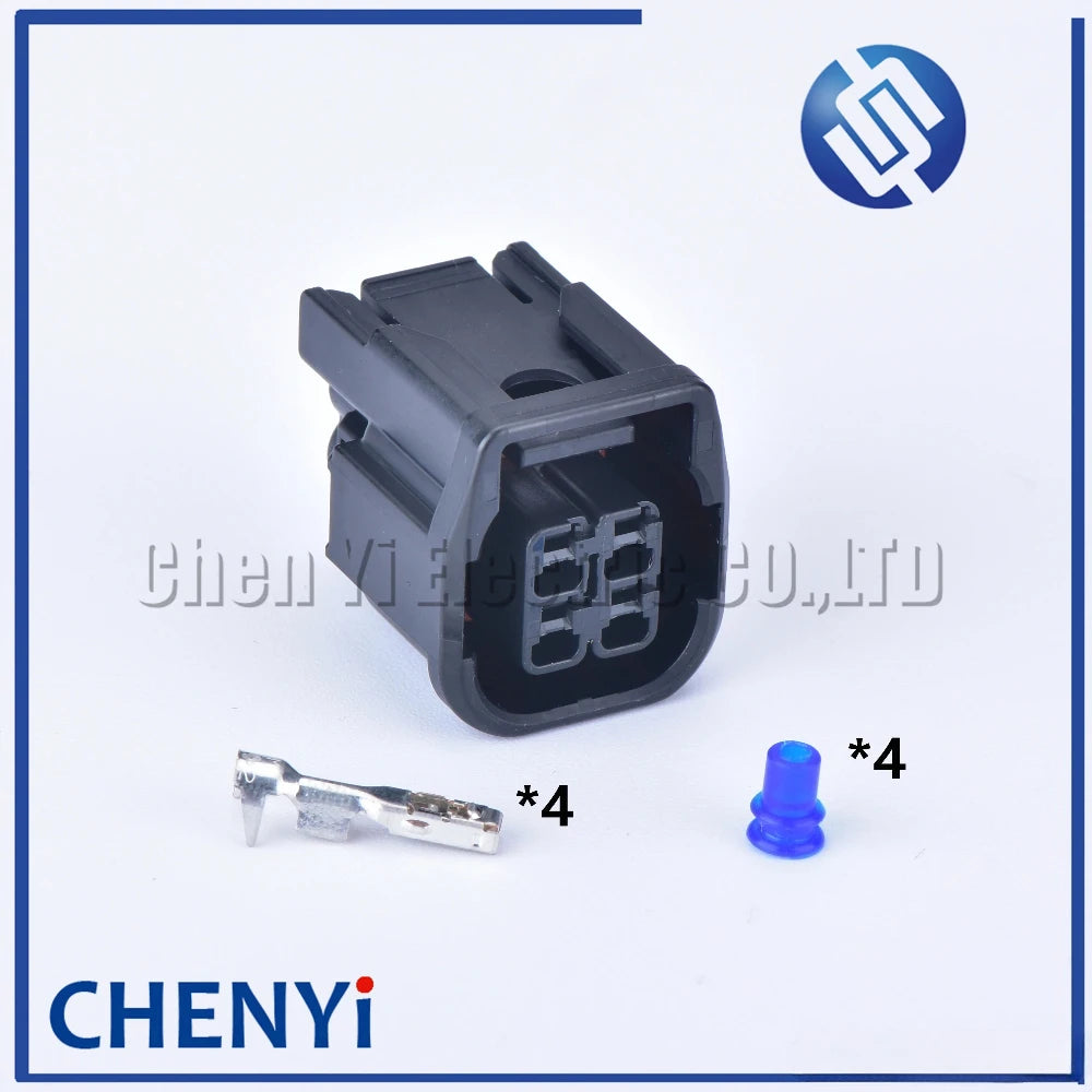 4 Pin car waterproof auto connector male or female LED Fog Light Wire harness plug socket 6189-7409 6181-6783 For Honda Nx500