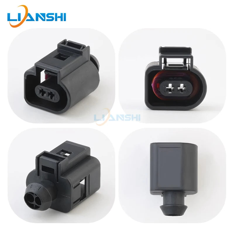 1J0973802 1J0973702 Automotive connector Air intake temperature Ambient temperature Outdoor sensor 2P plug with terminal