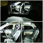 4pcs Car Interior Accessories 18/24/48 SMD T10 4W 12V COB Car Interior Panel LED Lights Lamp Bulb Car Dome Light Panel amagi