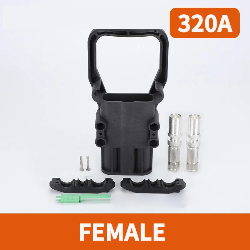1/5/20 Sets REMA Type Connector 80A 160A 320A Electric Forklift Power High Current Battery Charger Male And Female Plugs Sockets
