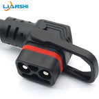 2+1+7 connector electric vehicle lithium battery bent wire harness plug power cord new energy storage charging female socket