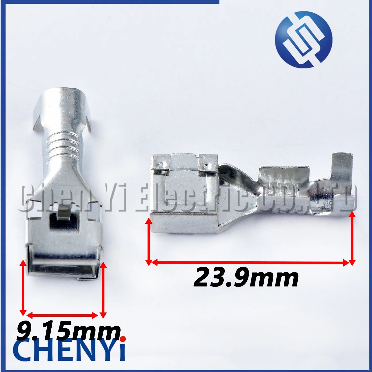 20 Pcs 7.8mm Female series Wiring Terminals Crimping Loose Cable Splice Brass tin-plating Pins DJ627A-7.8C G501 G503