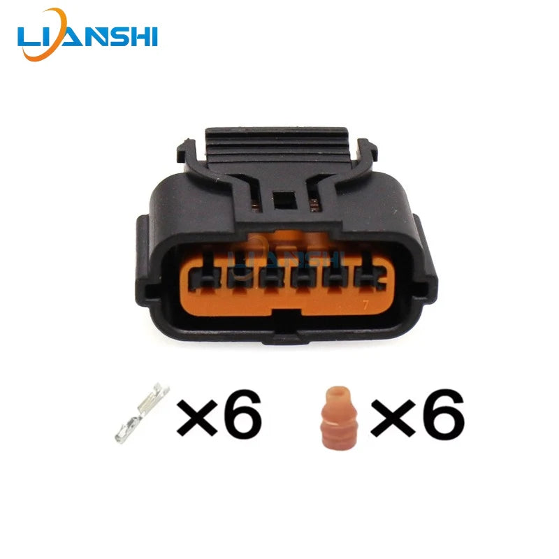 6 Pin Auto PDC Connector Reverse Sensor Reversing Radar Plug Pigtail HP286-06021 For HYUNDAI KIA Move Line Eight Yue Lang Ruina