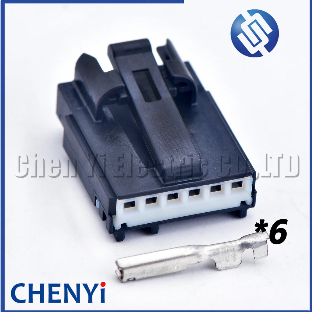6 Pin Automotive connectors Power window lifting switch button plug H1BT-14529-AA 31073-1010 31073-1040 with Pin For Ford FOCUS
