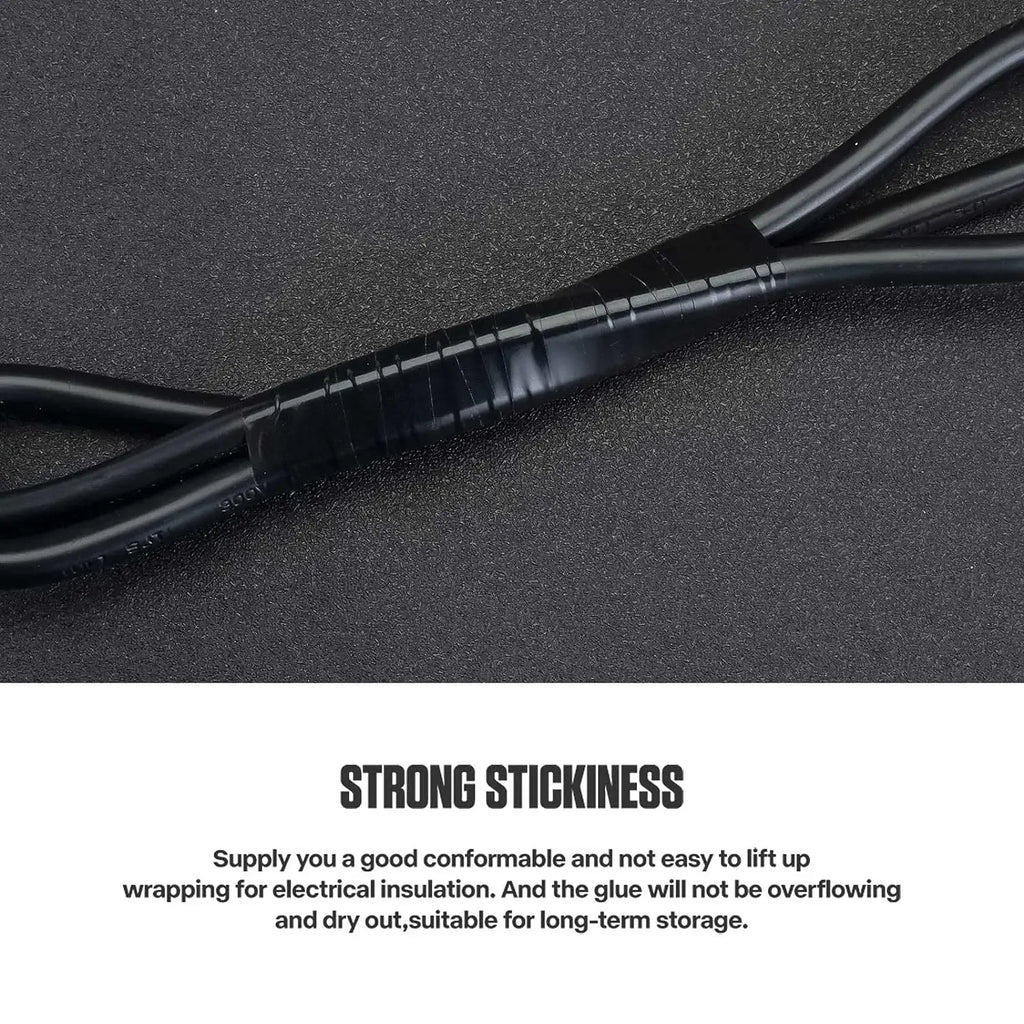 10/50/100 Rolls Electrical PVC Insulation Tape, Black Wire Wrapping Tape 10M/20M Length, 0.71 Inch Wide for Electrical Repair