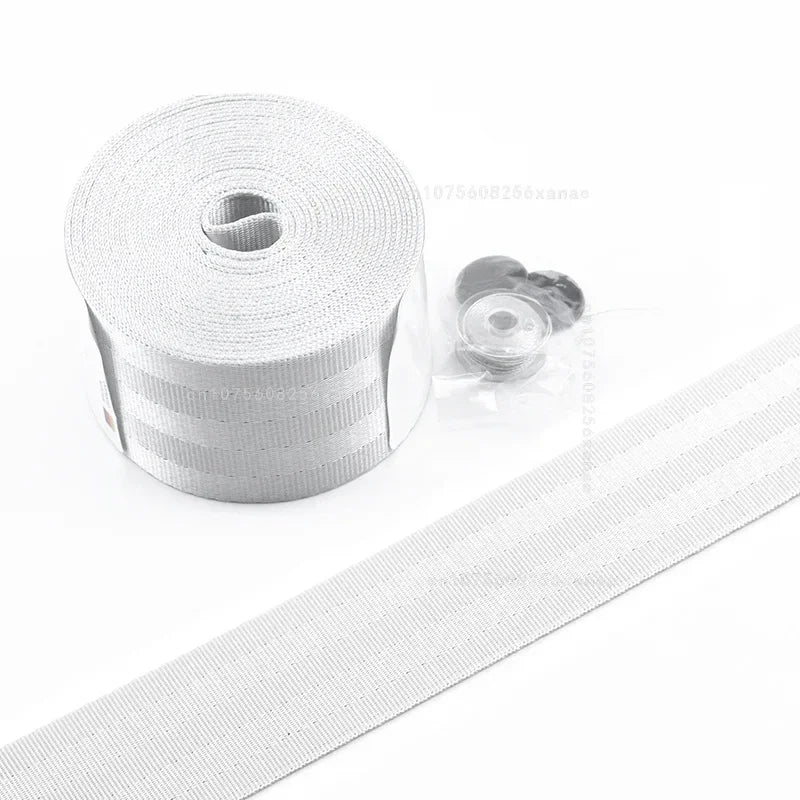 Car Seat Belt Auto Strengthen Seat Belt Webbing Fabric Racing Car Modified Seat Safety Belts Car Accessories Amagi